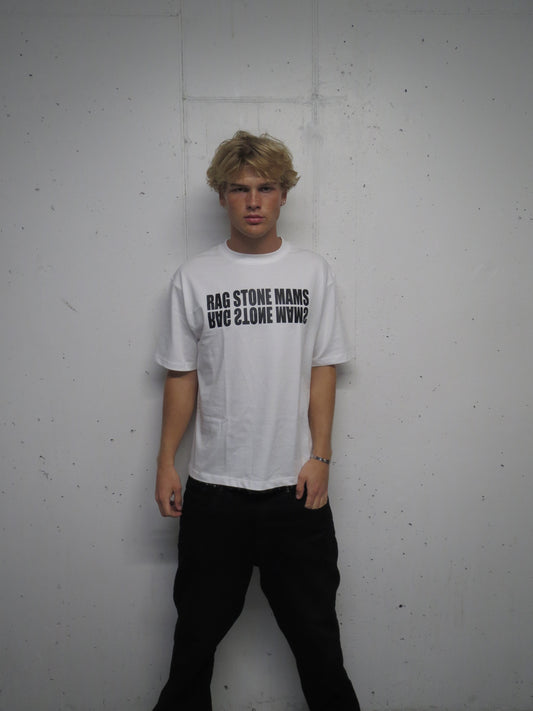 RAGSTONEMAMS T-SHIRT - WHITE