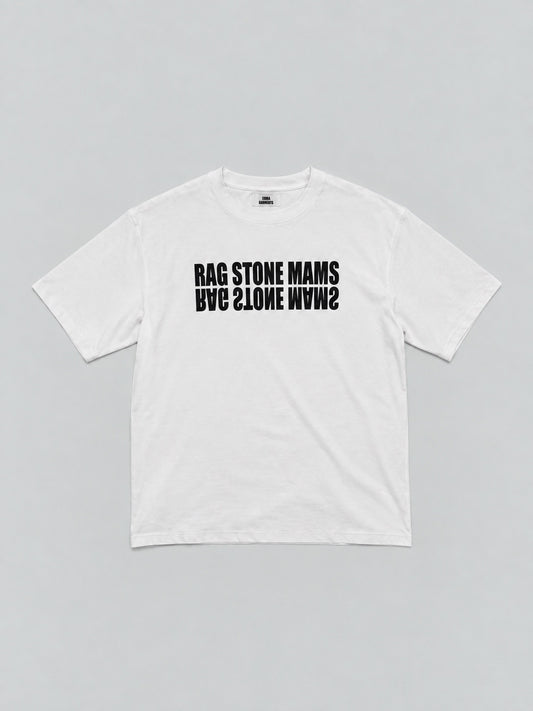 RAGSTONEMAMS T-SHIRT - WHITE