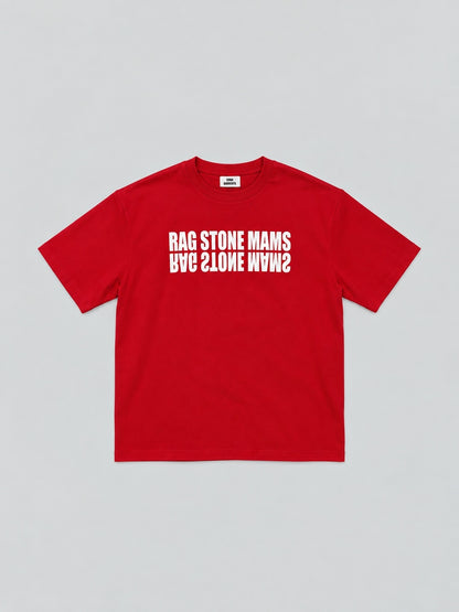 RAGSTONEMAMS T-SHIRT - RED